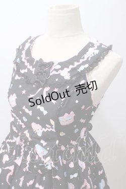 画像3: Angelic Pretty / ドリーミィドールハウスラウンドジャンパースカート  黒 Y-25-05-19-125-AP-OP-SZ-ZY