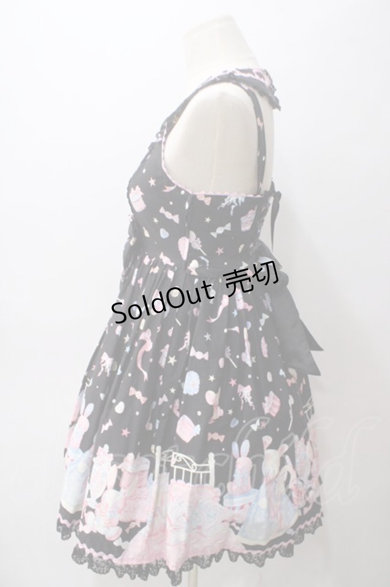 画像5: Angelic Pretty / ドリーミィドールハウスラウンドジャンパースカート  黒 Y-25-05-19-125-AP-OP-SZ-ZY (5)