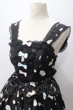 画像3: Angelic Pretty / Decoration Dream後ろフリルジャンパースカート  黒 Y-25-05-19-126-AP-OP-SZ-ZY