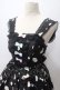 画像3: Angelic Pretty / Decoration Dream後ろフリルジャンパースカート  黒 Y-25-05-19-126-AP-OP-SZ-ZY (3)