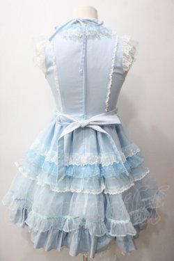 画像2: Angelic Pretty / Candyストライプリボンワンピース  サックス. Y-25-05-19-127-AP-OP-SZ-ZY