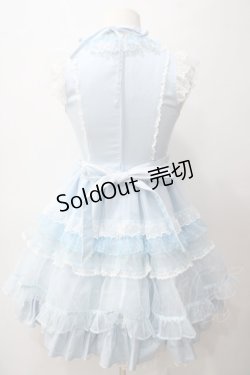 画像2: Angelic Pretty / Candyストライプリボンワンピース  サックス. Y-25-05-19-127-AP-OP-SZ-ZY