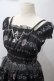 画像3: ALICE and the PIRATES / Mistical brilliance Jewelry〜秘められた宝石の行方〜柄ジャンパースカートI  黒 Y-25-05-19-129-PA-OP-SZ-ZY (3)