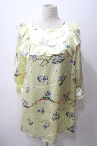 MILK / フラリックドレス  イエロー Y-25-05-19-143-ML-OP-AS-ZT455