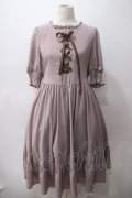 m petit by misako / AMレースアップワンピース LL 中桃 Y-25-05-19-149-LO-OP-SZ-ZY