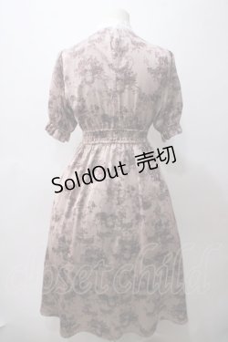 画像2: m petit by misako / トワルドジュイワンピース M 中桃 Y-25-05-19-150-LO-OP-SZ-ZY