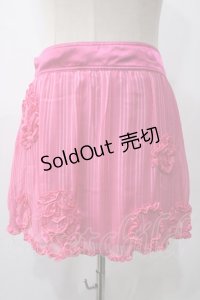 MILK / シフォンスカート  ピンク Y-25-05-19-172-ML-SK-AS-ZY