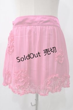 画像1: MILK / シフォンスカート  ピンク Y-25-05-19-172-ML-SK-AS-ZY