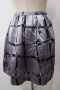 MILK / Cross Ribbonスカート  パープル Y-25-05-19-180-ML-SK-SZ-ZY