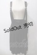 Candy Stripper / NEEDLELIKE PLEATS JUMPER スカート 2 ブラック Y-25-05-19-183-PU-OP-SZ-ZY