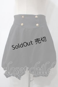 Princess Chronicles / 薄花桜の貴公子ハーフパンツ XL ブラック Y-25-05-19-190-PU-PA-SZ-ZY