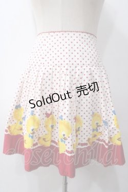 画像1: Emily Temple cute / 水玉あひるスカート  アカ Y-25-05-19-196-ET-SK-SZ-ZY