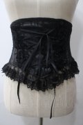 ATELIER PIERROT / ショートコルセット  黒 Y-25-05-19-200-EL-TO-SZ-ZY