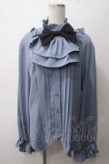 Princess Chronicles / 薄花桜の貴公子のキャバリアブラウス 2XL サックス Y-25-05-19-029-PU-BL-SZ-ZY