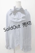 【SALE】Princess Chronicles / 薄花桜の貴公子のキャバリアブラウス 2XL サックス Y-25-05-19-029-PU-BL-SZ-ZT381