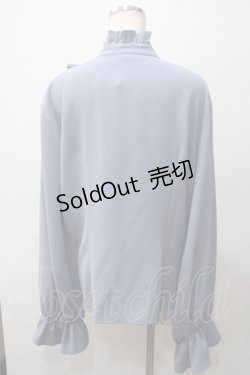 画像2: 【SALE】Princess Chronicles / 薄花桜の貴公子のキャバリアブラウス 2XL サックス Y-25-05-19-029-PU-BL-SZ-ZT381