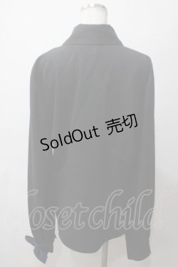画像2: Princess Chronicles / 秘密探偵のプリーツブラウス XXL 黒 Y-25-05-19-030-PU-BL-SZ-ZT381