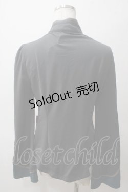 画像2: Ozz oneste / チャイナデザインカットソー  グレー Y-25-05-19-032-OO-TO-SZ-ZT200