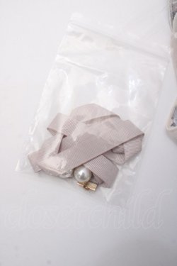 画像3: axes femme / 肩レースバラシフォンブラウス M キナリ Y-25-05-22-047-AX-BL-SZ-ZY