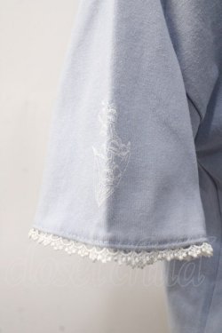 画像3: axes femme / プリントカットソー  サックス Y-25-05-22-064-AX-TO-AS-ZY