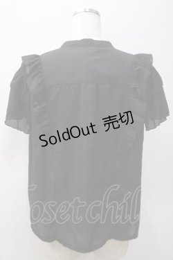 画像2: axes femme POETIQUE / 2wayボウタイブラウス M 黒 Y-25-05-22-067-AX-BL-SZ-ZI
