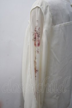 画像3: axes femme POETIQUE / 袖フラワーptシフォントップス M 生成り Y-25-05-22-073-AX-TO-SZ-ZY