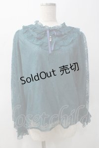 axes femme / ローズレースフリルトップス F グリーン Y-25-05-22-077-AX-TO-SZ-ZY