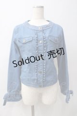 axes femme / キャンディースリーブＧジャン  デニム Y-25-05-22-081-AX-JA-SZ-ZI