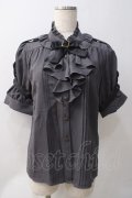 Amavel / Steampunk Gearブラウス F グレー Y-25-05-22-091-CA-BL-SZ-ZY