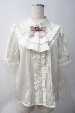 画像1: Amavel / Classical Doll レースフリルブラウス  オフ Y-25-05-22-092-CA-BL-AS-ZY