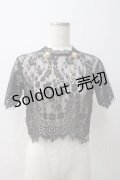 MARBLE / レーストップス  黒 Y-25-05-22-097-GO-TO-SZ-ZY