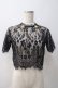 画像1: MARBLE / レーストップス  黒 Y-25-05-22-097-GO-TO-SZ-ZY (1)