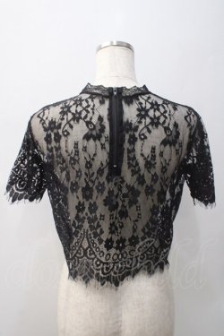 画像2: MARBLE / レーストップス  黒 Y-25-05-22-097-GO-TO-SZ-ZY