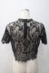 画像2: MARBLE / レーストップス  黒 Y-25-05-22-097-GO-TO-SZ-ZY (2)