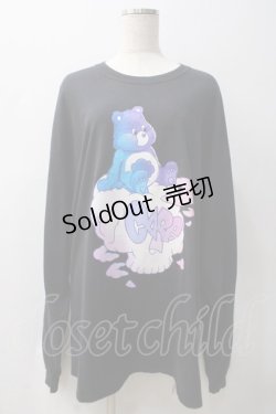 画像1: LAND by MILKBOY /ULL CLOUD L.S. TEE XXL ブラック Y-25-05-22-102-MB-TO-SZ-ZY