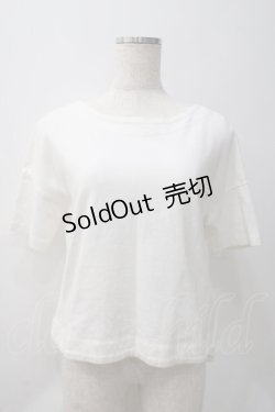 画像1: Franche Lippee / バックリボンレースねこトップス M 白 Y-25-05-22-105-LO-TO-SZ-ZY