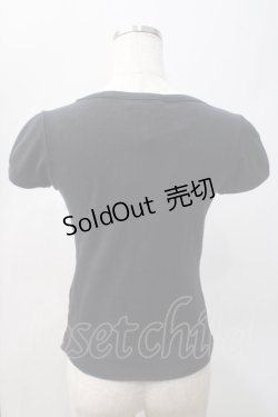 画像2: Angelic Pretty / はにかみベアープリントTシャツ  黒 Y-25-05-22-113-AP-TO-SZ-ZY