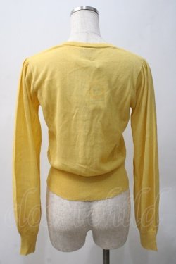 画像2: F&A / UVカットUネックニットカーディガン  イエロー Y-25-05-22-115-LO-TO-AS-ZY