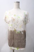 Franche Lippee / アニマルプリントトップス  オフ Y-25-05-22-118-LO-TO-AS-ZY