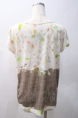画像2: Franche Lippee / アニマルプリントトップス  オフ Y-25-05-22-118-LO-TO-AS-ZY
