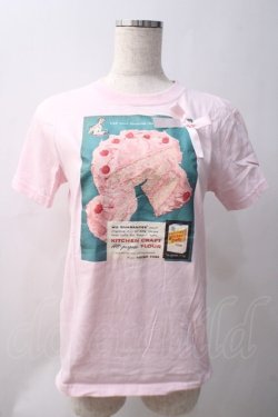 画像1: Nile Perch / ケーキptカットソー  ピンク Y-25-05-22-121-LO-TO-SZ-ZY