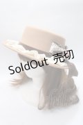 axes femme / ローズブーケフェルトカンカン 57 キャメル Y-25-05-22-014-AX-AC-SZ-ZY