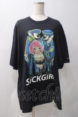 画像1: MILKBOY / SICK GIRL TEE Tシャツ XXL ブラック Y-25-05-22-124-MB-TO-SZ-ZY
