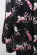 画像3: Rose Marie seoir / shirringワンピース  ネコバレエ柄黒 Y-25-05-22-129-EL-OP-SZ-ZY (3)