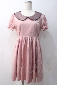 Ank Rouge / ファーブローチワンピース M ピンク Y-25-05-22-130-CA-OP-SZ-ZY