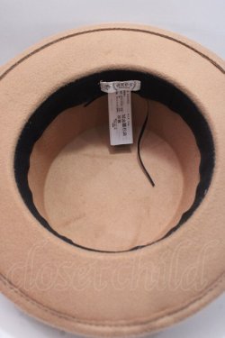 画像5: axes femme / ローズブーケフェルトカンカン 57 キャメル Y-25-05-22-014-AX-AC-SZ-ZY