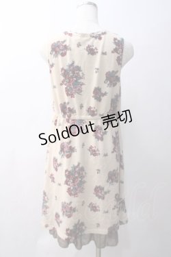 画像2: axes femme / 花柄ワンピース  ベージュ Y-25-05-22-141-AX-OP-SZ-ZY