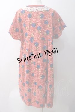 画像2: Jane Marple Dans Le Salon / リバティプリントワンピース M オレンジ Y-25-05-22-156-JM-OP-SZ-ZY