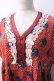 画像3: Jane Marple Dans Le Salon / リバティプリントワンピース M オレンジ Y-25-05-22-156-JM-OP-SZ-ZY (3)