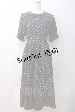画像1: m petit by misako / ワンピース S 中黒 Y-25-05-22-161-LO-OP-SZ-ZY